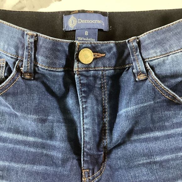 Democracy “Ab”solution Sz 8 Jeans Stretch Womens - Picture 2 of 6